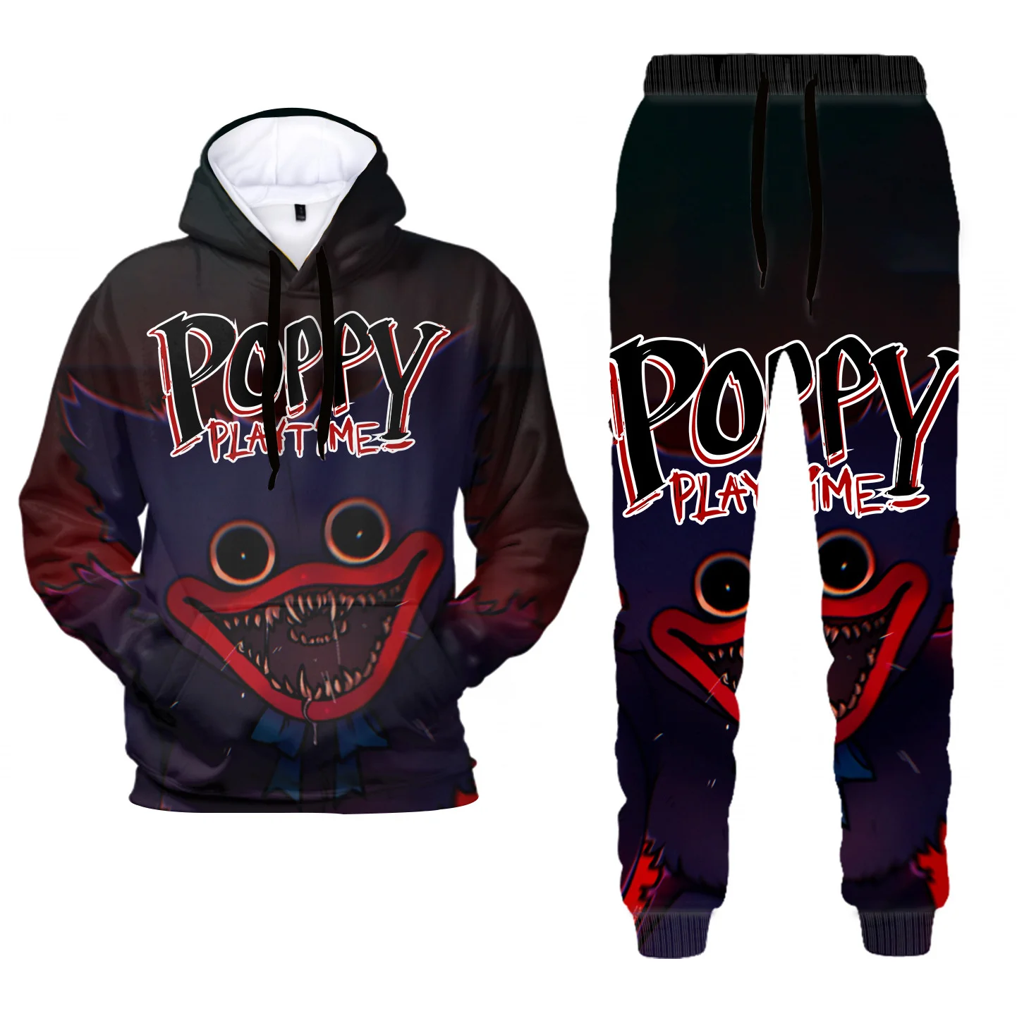 Мужская и мужская повседневная одежда спортивная из 2 предметов толстовки