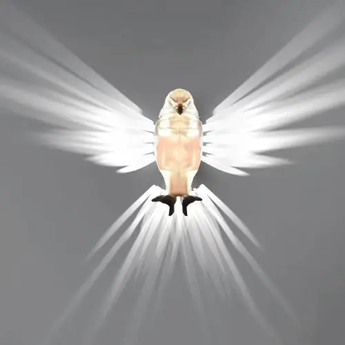 

Настенный светильник сова орел 3D 30V