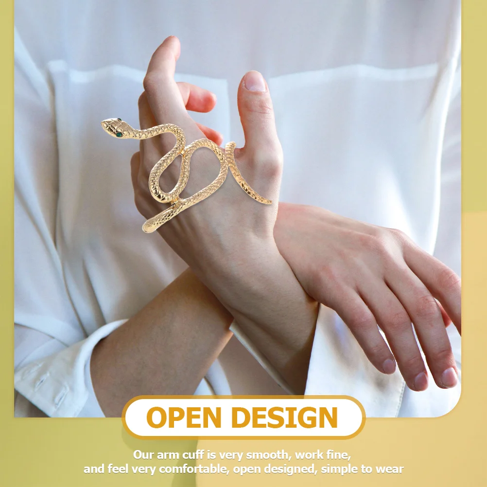 

Snake Wrap Bracelet Upper Arm Cuff Cuffs Women Finger Ring Women's Bangle Bracelets Band Jewelry Clothing