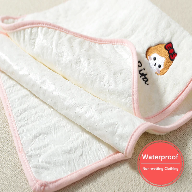 Детское блестящее полотенце для мытья детей детское лица квадратный нагрудник