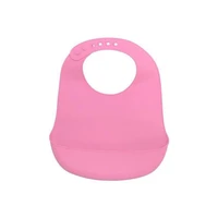 reusable silicone crumbs cata bibs for pink baby unyhome