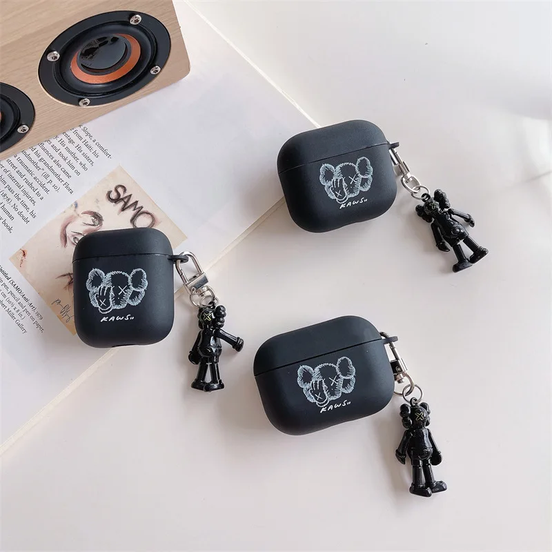 

Face Covered Fashion Doll 2022AirPods 3 Case Apple AirPods 2 Case Cover AirPods Pro Case IPhone Earbuds Accessories Air Pods