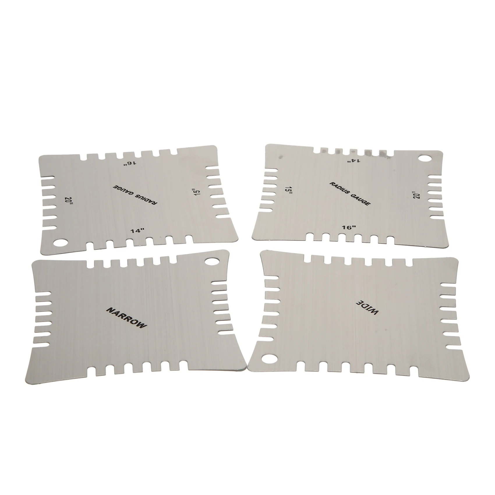 Отрезные радиальные датчики для гитары измерения радиуса грифа набор из 4 шт.