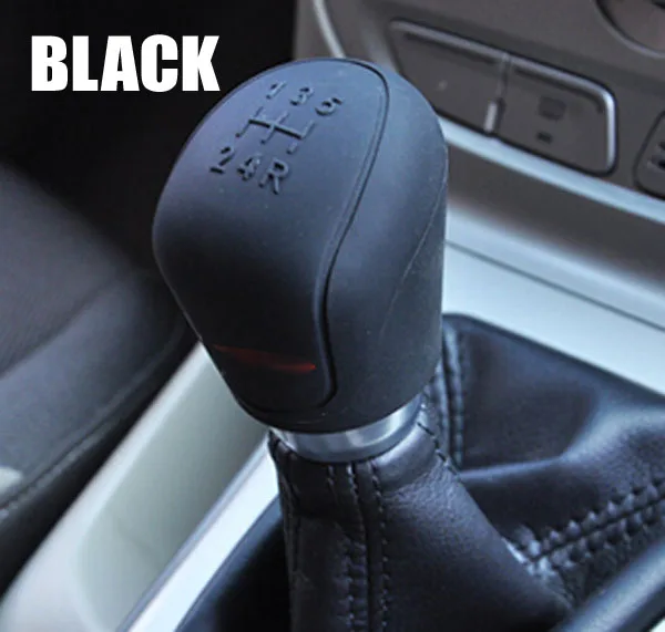 

Подходит для Ford Focus 2 3 MK2 MK3 Fiesta, ручка переключения передач, силиконовый чехол, кожа 2009 2010 2011 2012 2013 2014 2015
