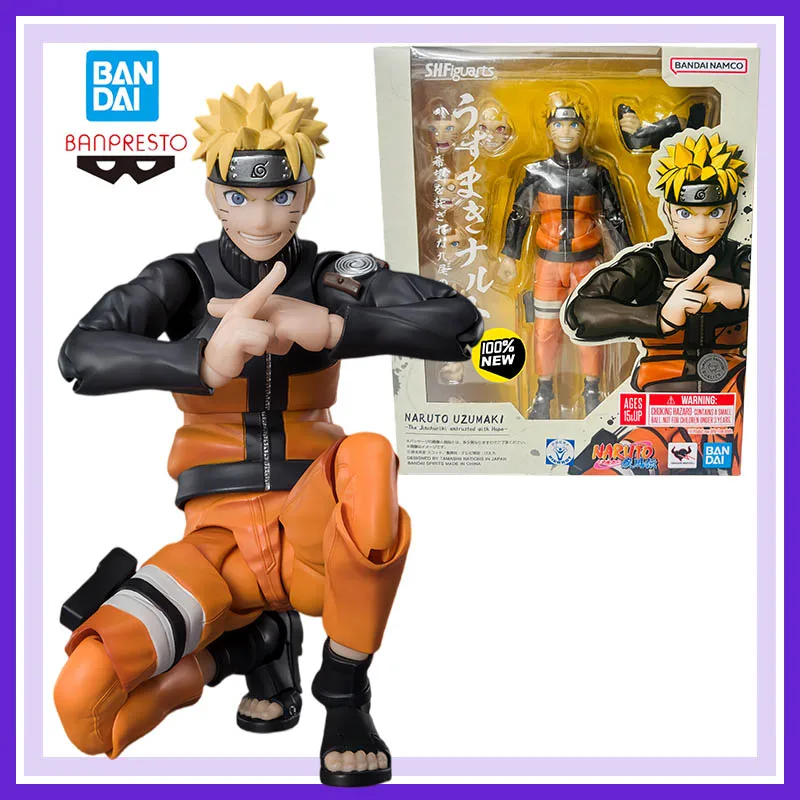 Фото Оригинальные фигурки Bandai S.H.Figuarts Naruto Shippuden, S.H.Figuarts Naruto Uzumaki, аниме-фигурки, модель, абсолютно новые, в коробке, игрушка №1