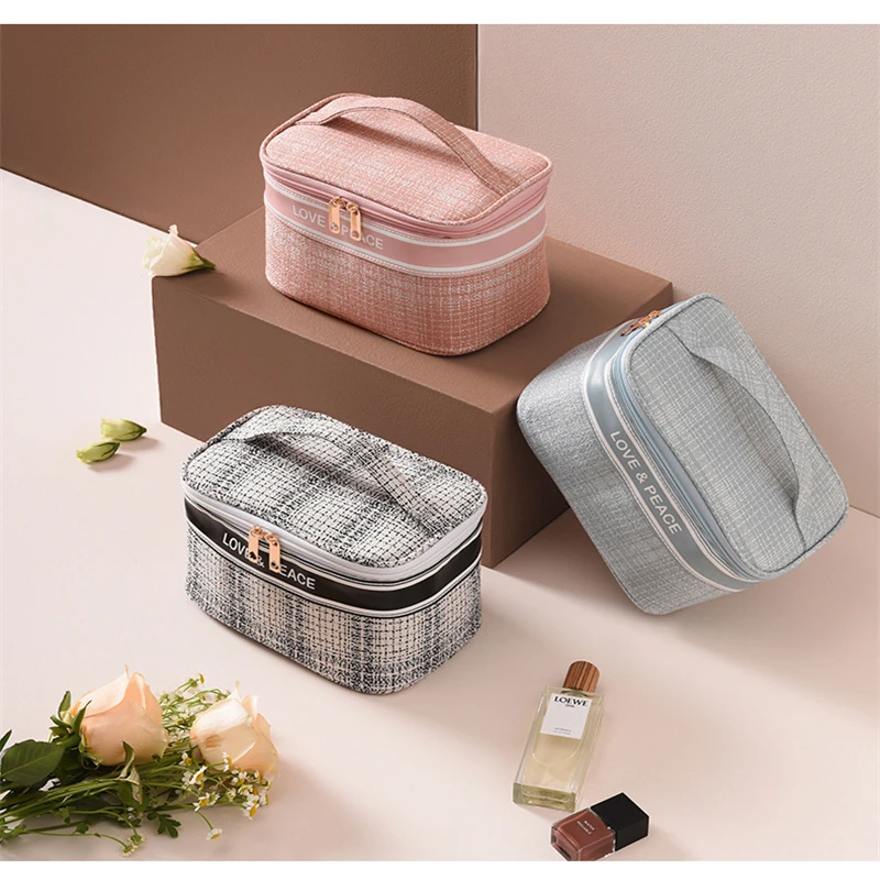 

Cosmetic Bag Large Capacity Portable Cosmetic Bag Cosmetic Storage Bag Cosmetic Bag Make up Cases Toiletries Organizer Girl