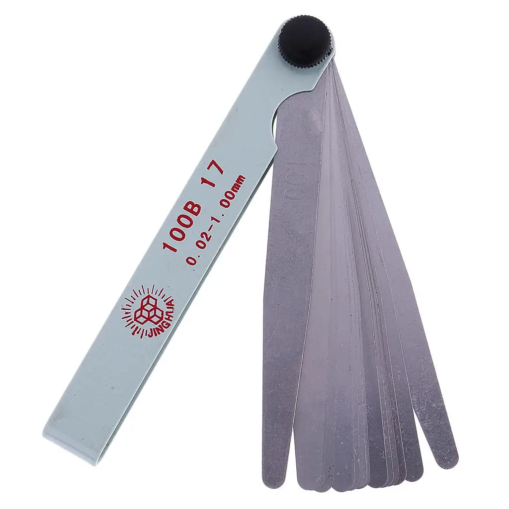 До толщины 1 мм метрический 17-дюймовый щуп для лезвия измерительный инструмент 100