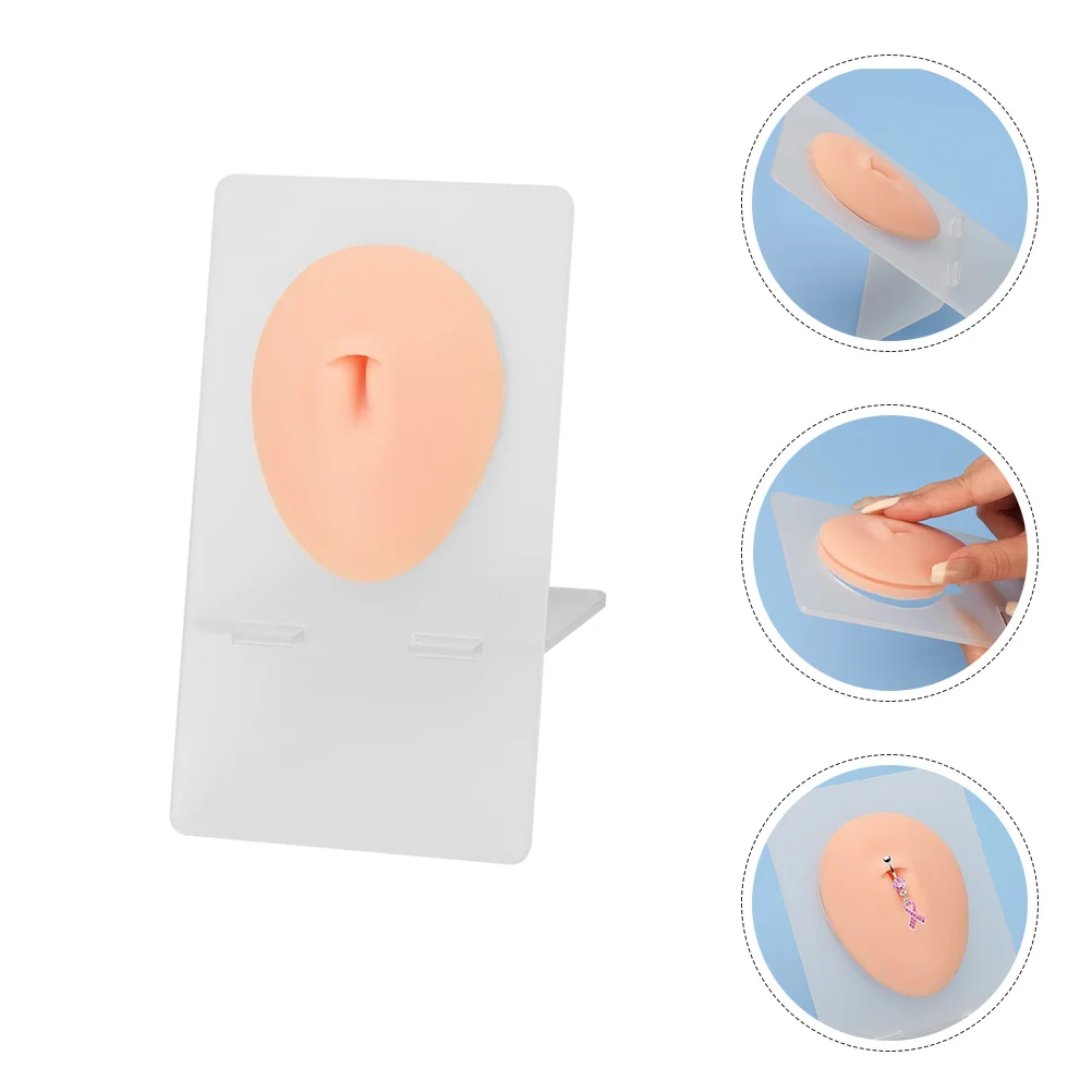 

3d Silicone Belly Button Fake Navel Skin Three-dimensional Practice Skins Artificial Silica Gel