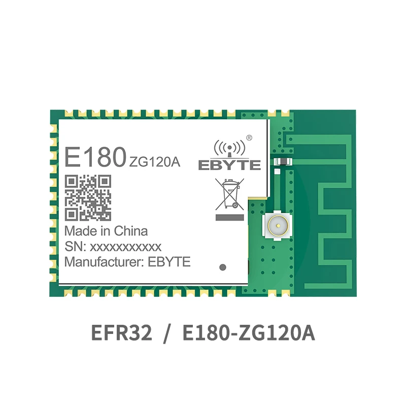 Радиочастотный модуль EFR32 Zigbee, 2,40 ГГц, 20 дБм, 1 км, беспроводной приемопередатчик COJXU, приемник PCB IPEX, антенна SMD