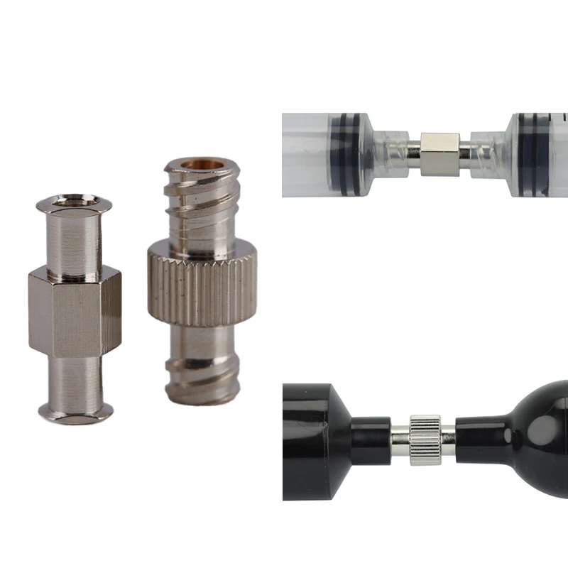 

Metal Double Joints Or Connector For Luer Lock Syringe Dispensing Syringe Butt Syringe Docking