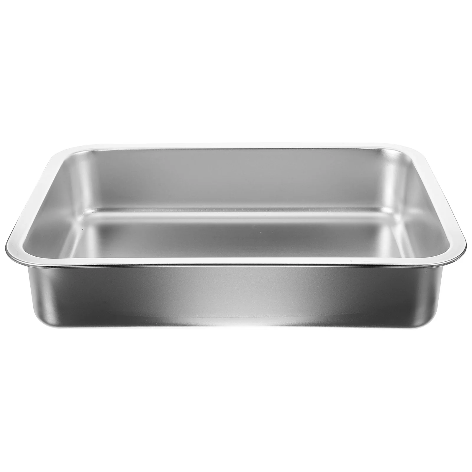 Stainless Steel Cat Litter Box Large Capacity Toilet Kitten Clean Kennel Boxes Metal Tray