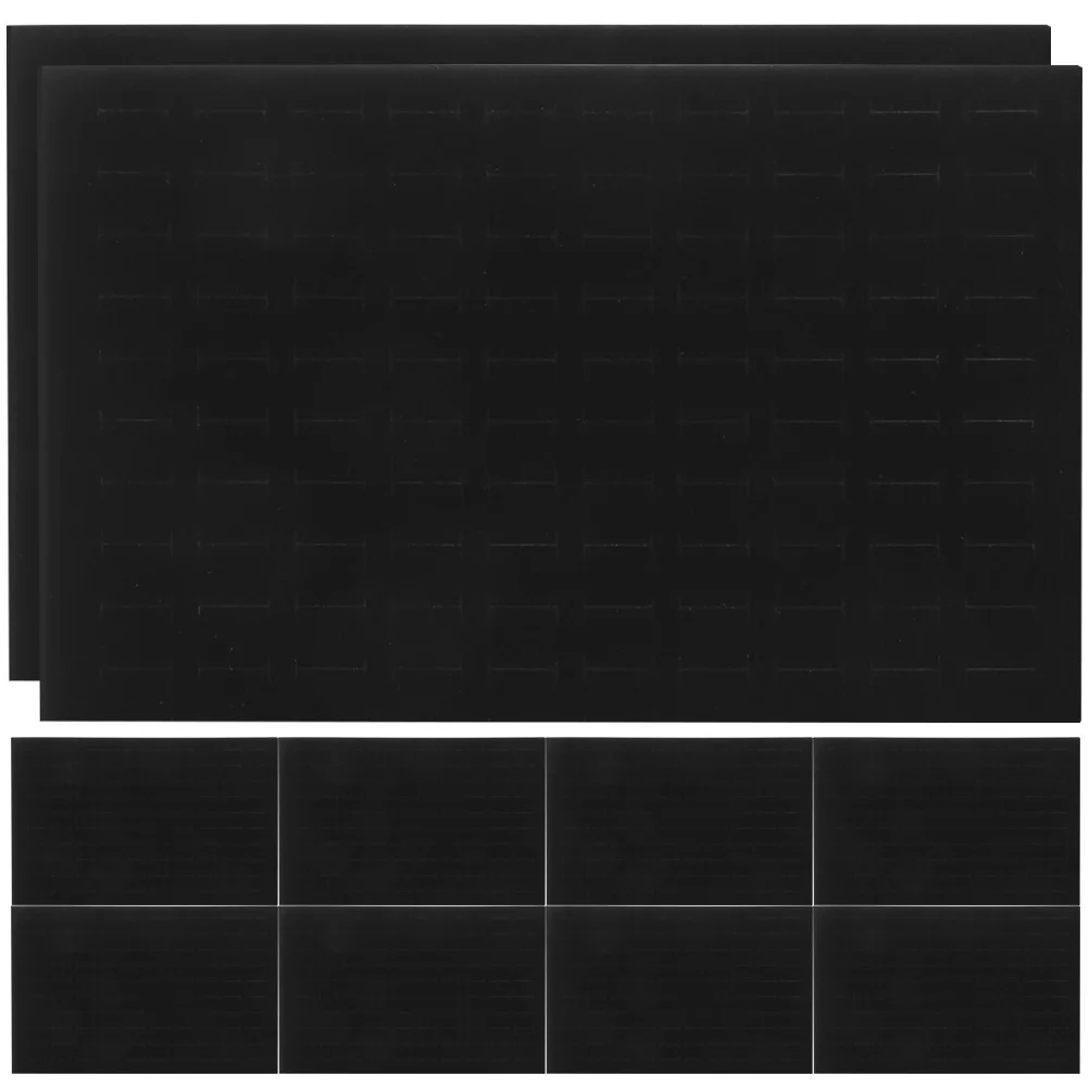 

Jewelry Box Pad Sponge Earring Tray Holder Insert Display Velvet Trays Organizer Supplies Mat