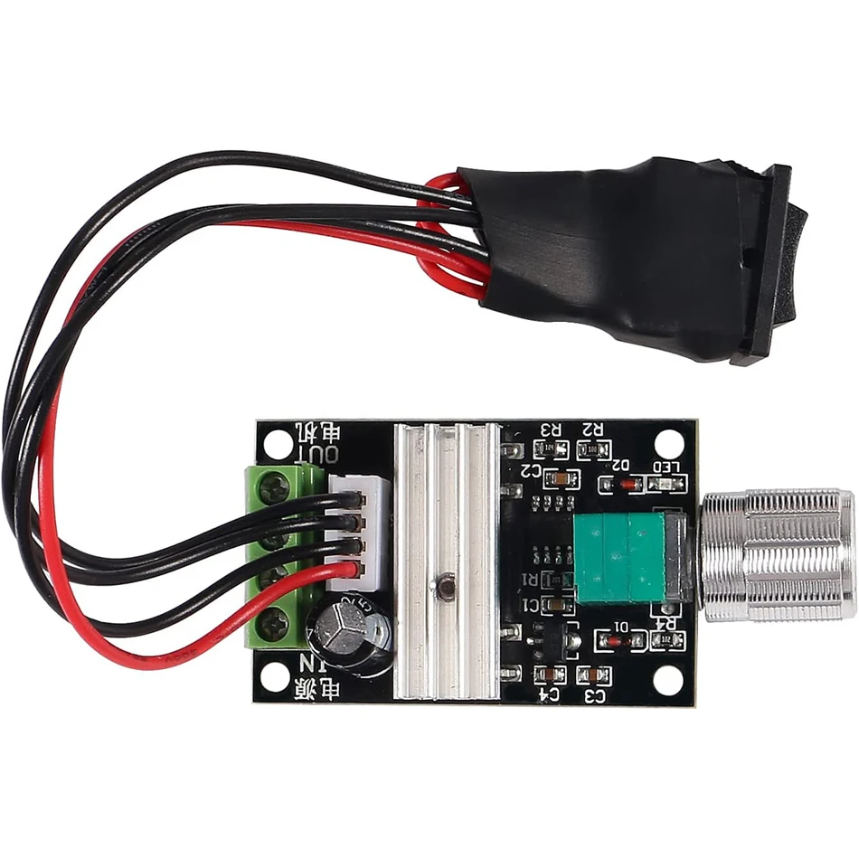 Реверсивный переключатель скорости, 6 в, 12 В, 24 В, 28 В, 3 А, 80 Вт