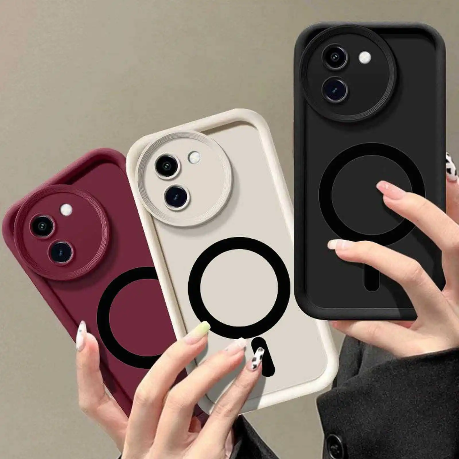 Для VIVO V30E Чехол V30 SE V29 Pro V29E V27 V27E V21 V21E S1Pro S1 4G 5G Защитный чехол с защитой от падения No