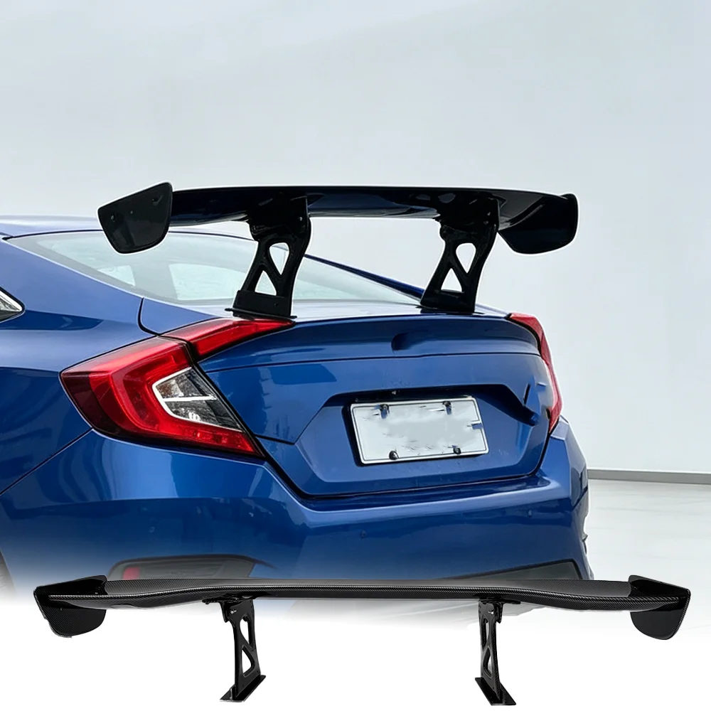 Фото Для Honda Civic 10-го и 11-го поколений 2016-2024 годов выпуска, универсальный задний спойлер VOLtex из оригинального карбона, детали для модификации. №5