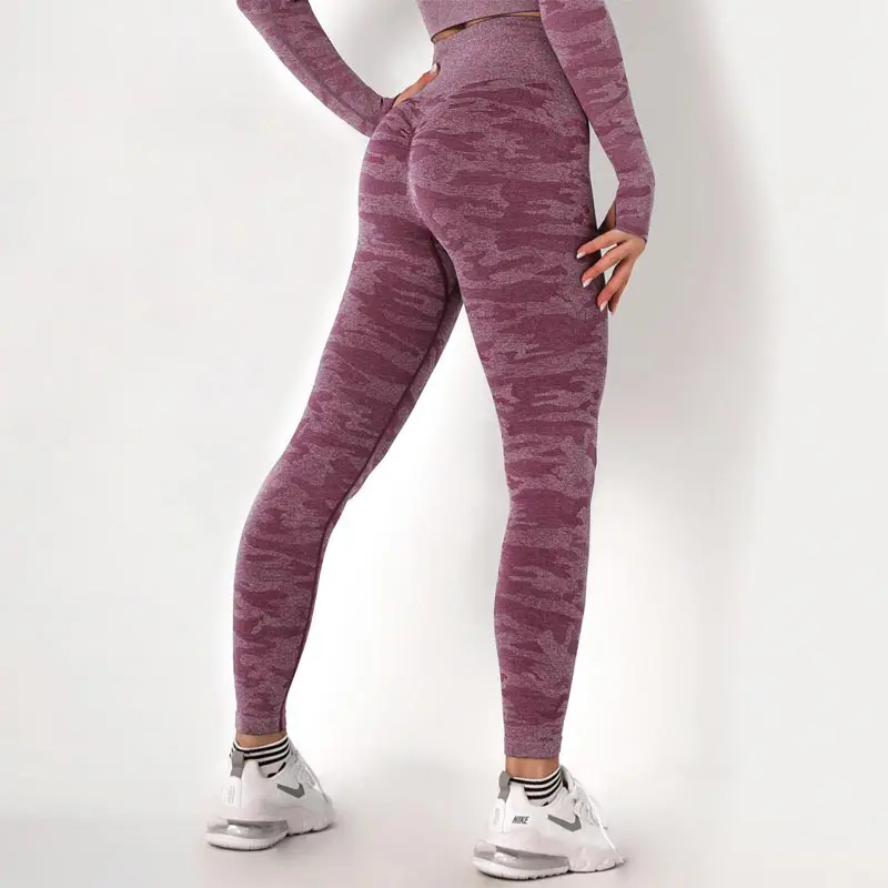 Women Tight High Waist Yoga Leggings Fitness Running Sports Pants Sexy Comfortable Breathable Women Pants Direct Sales
