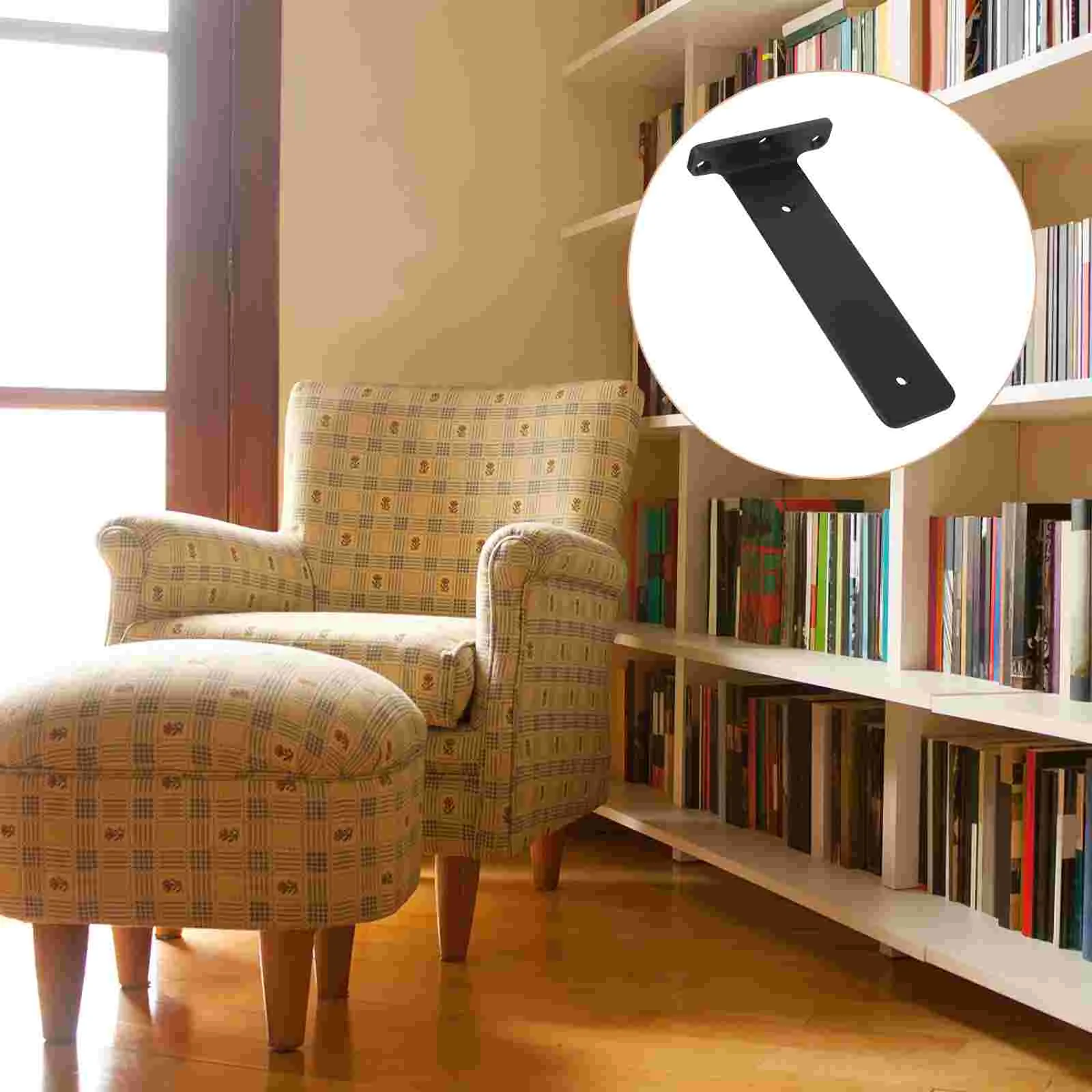

Decorative Shelf Bracket Heavy Duty Shelf Mount Iron Floating Shelf L Bracket