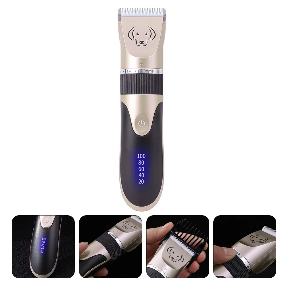 

Dog Clippers Grooming Hair Cat Clipperelectric Pet Dogs Trimmer Cordless Kit Shaver Puppy Rechargeablesilent Shears Animal