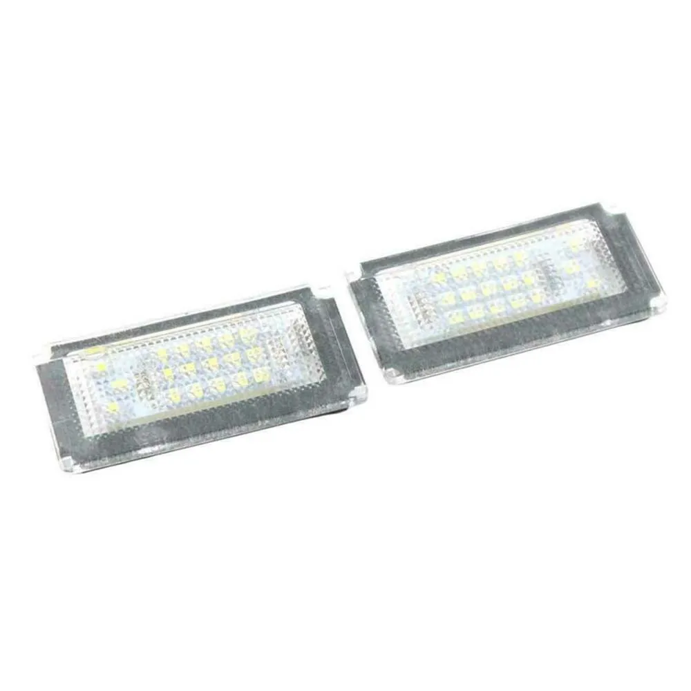 

Lamp License Plate Light Fittings R52 04-08 R53 01-06 Spare Parts 2x Bulb Car Exterior White 18 LED 2pcs Durable