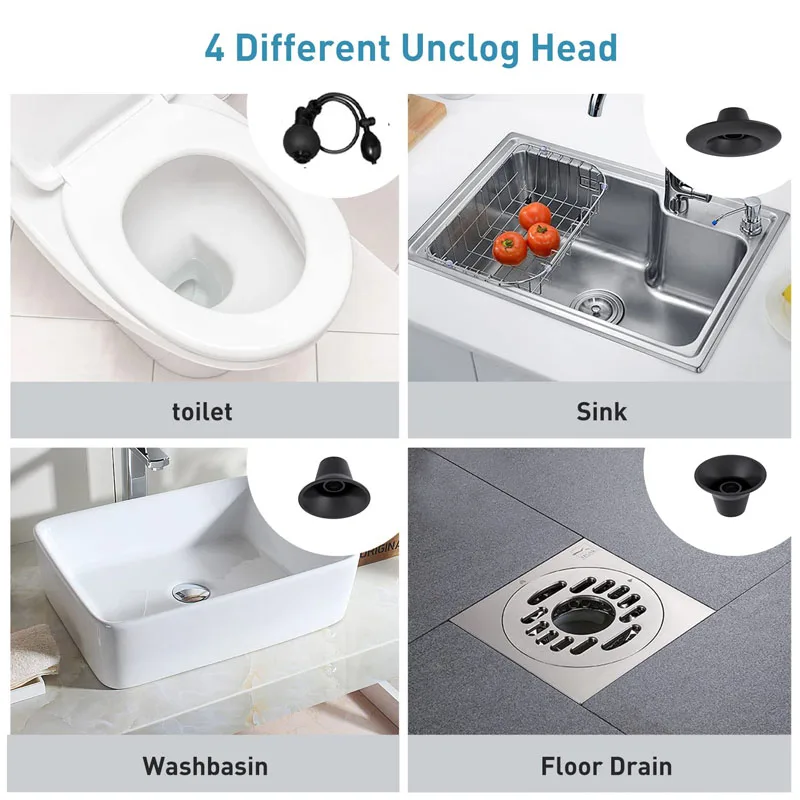 Комплект для дноуглубления канализации подключаемым типом разблокировщик