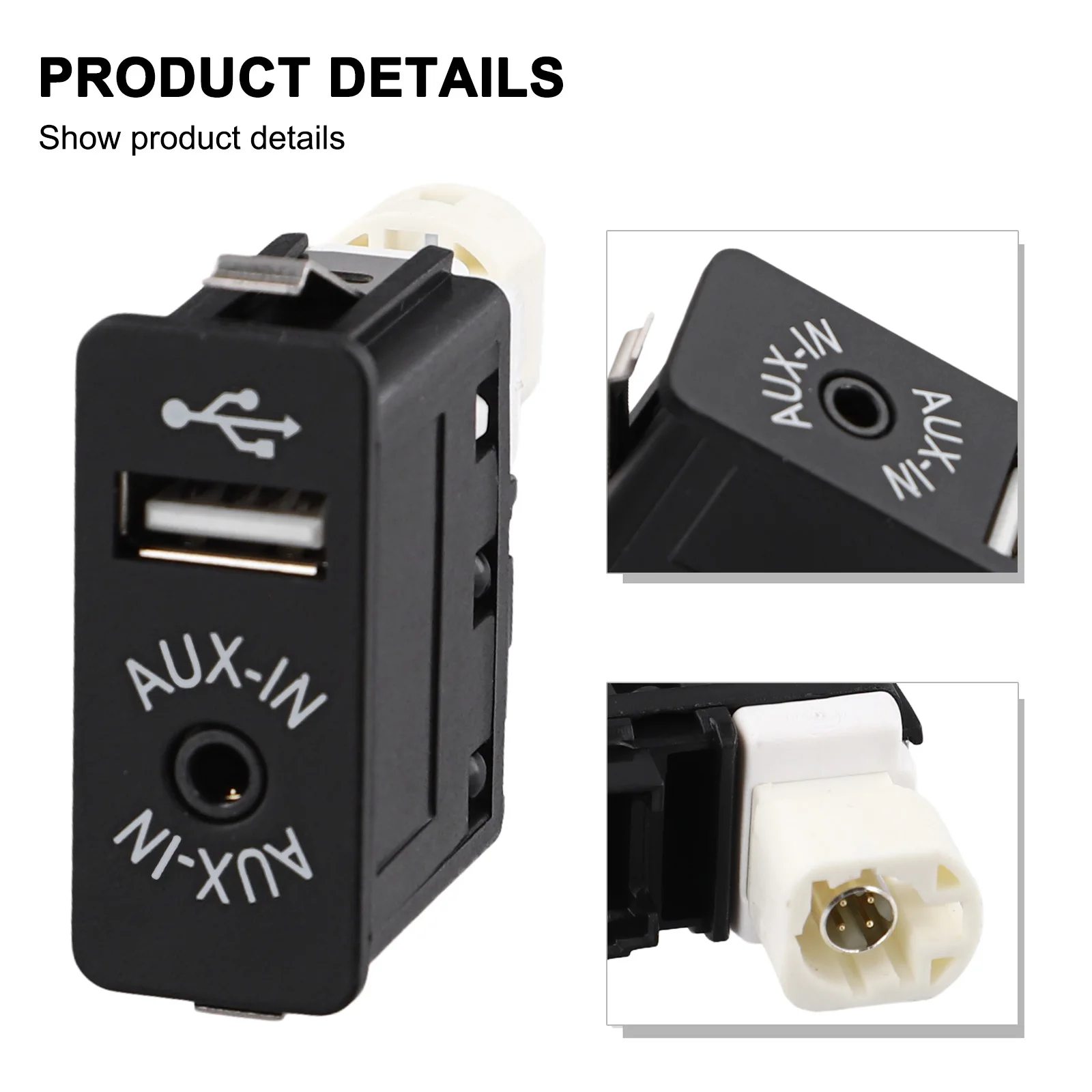 6 7676 76 67 7-автомобильная розетка USB AUX для BMW 1 3 5 серии E60 E61 E81 E87 E90 E91 в розетке