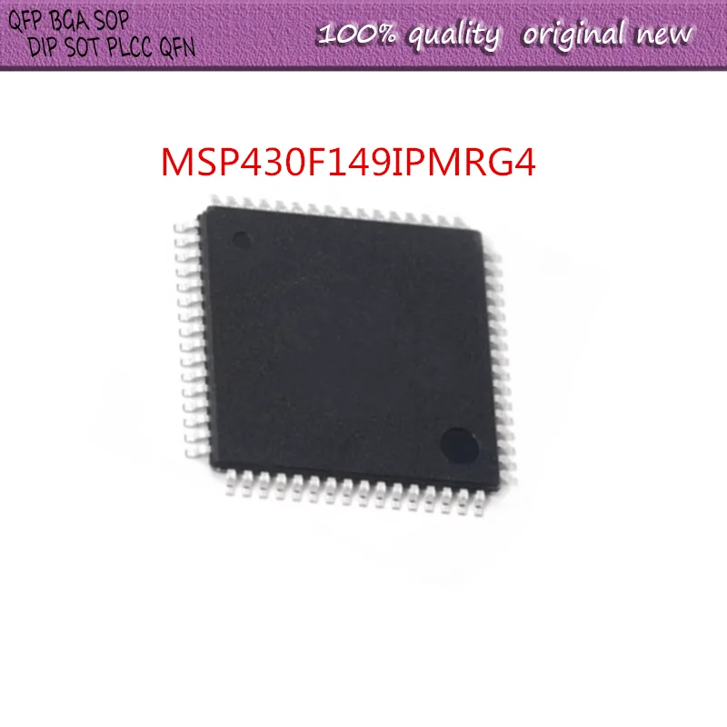 

Новинка 5 шт./лот MSP430F149IPMRG4 MSP430F149 MSP430F149IPMRG M430F149 MSP430F149IPMR