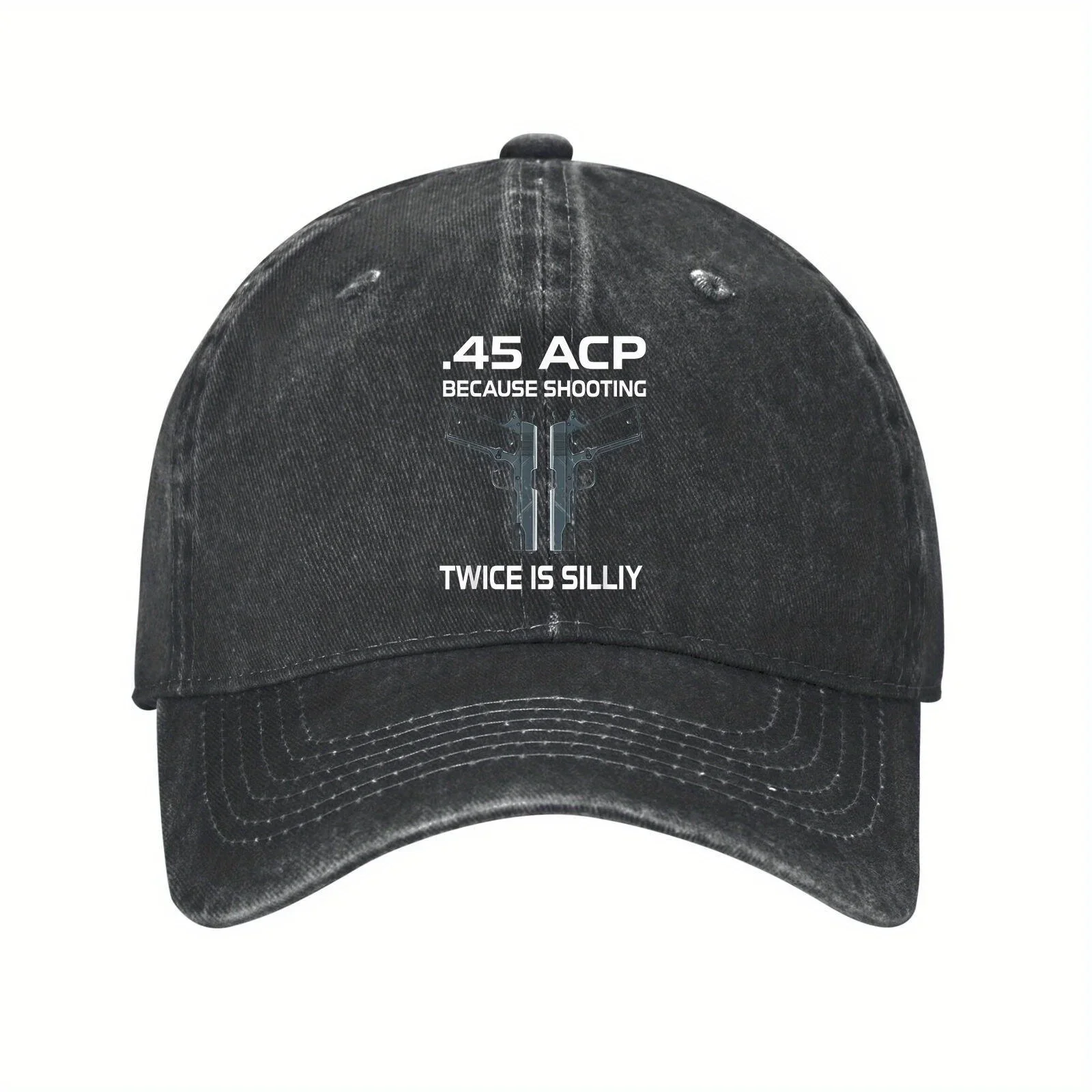 Фото 2. Замените Pro Gun Safe 45-калибр ACP 19.02. Винтажная бейсболка Dad Cap (1 бейсболка) 100% хлопок №1