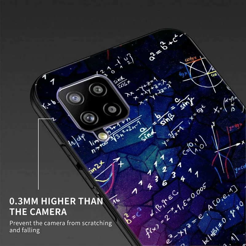 Чехол для Samsung A12 мягкая задняя крышка из ТПУ чехол телефона Galaxy чехлы A 12 SM-A125F a125f с