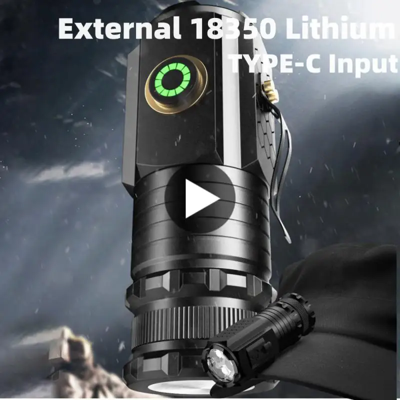 

Самый мощный фонарик, USB Перезаряжаемый фонарик высокой мощности, тактический фонарь, ручной фонарь для кемпинга