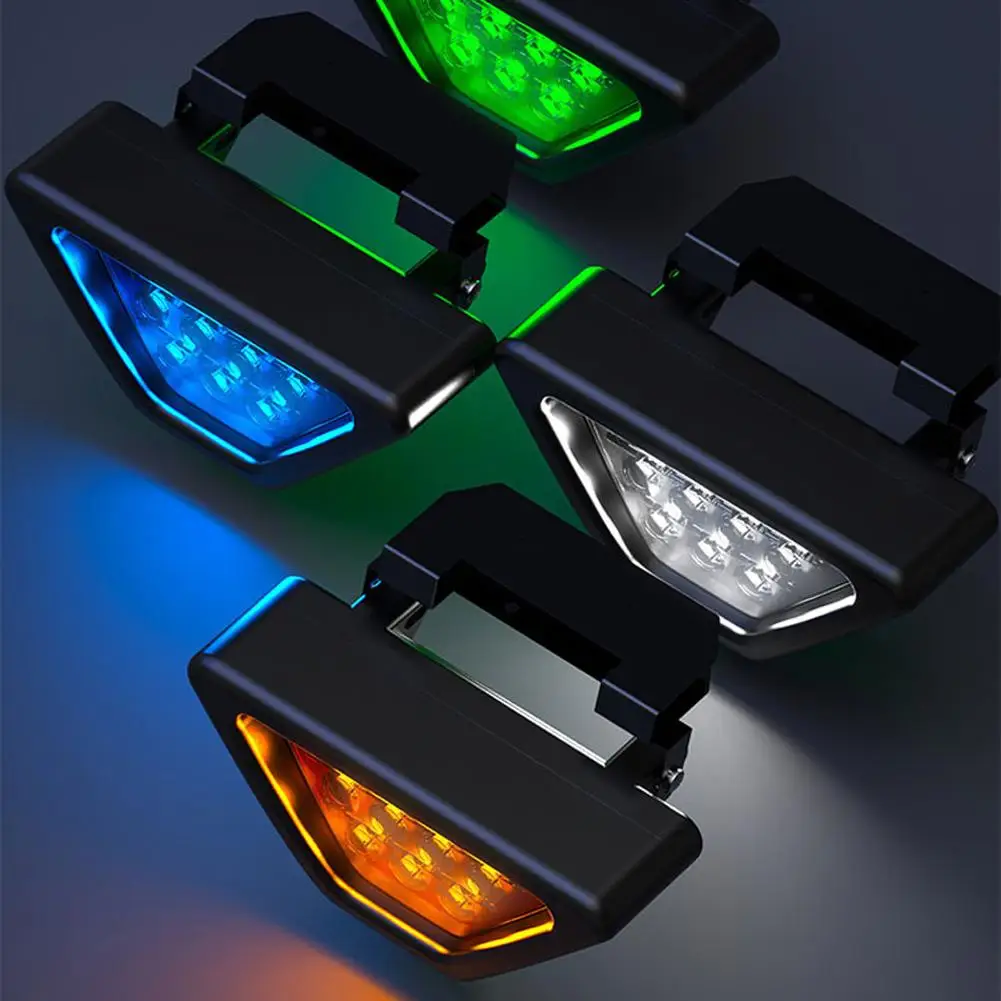 

Car Auto LED Laser Fog Light Motorcycle Tail Lamp Vehicle Anti-Collision Taillight Brake Braking Warning Lamps Car Fog Light