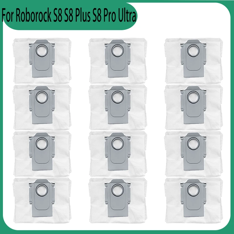

Dust Bags Collector Bags Accessroies for Roborock S8 S8 PLUS S8+ S8 Pro Ultra G20 Robot Vacuum Cleaner Spare Parts