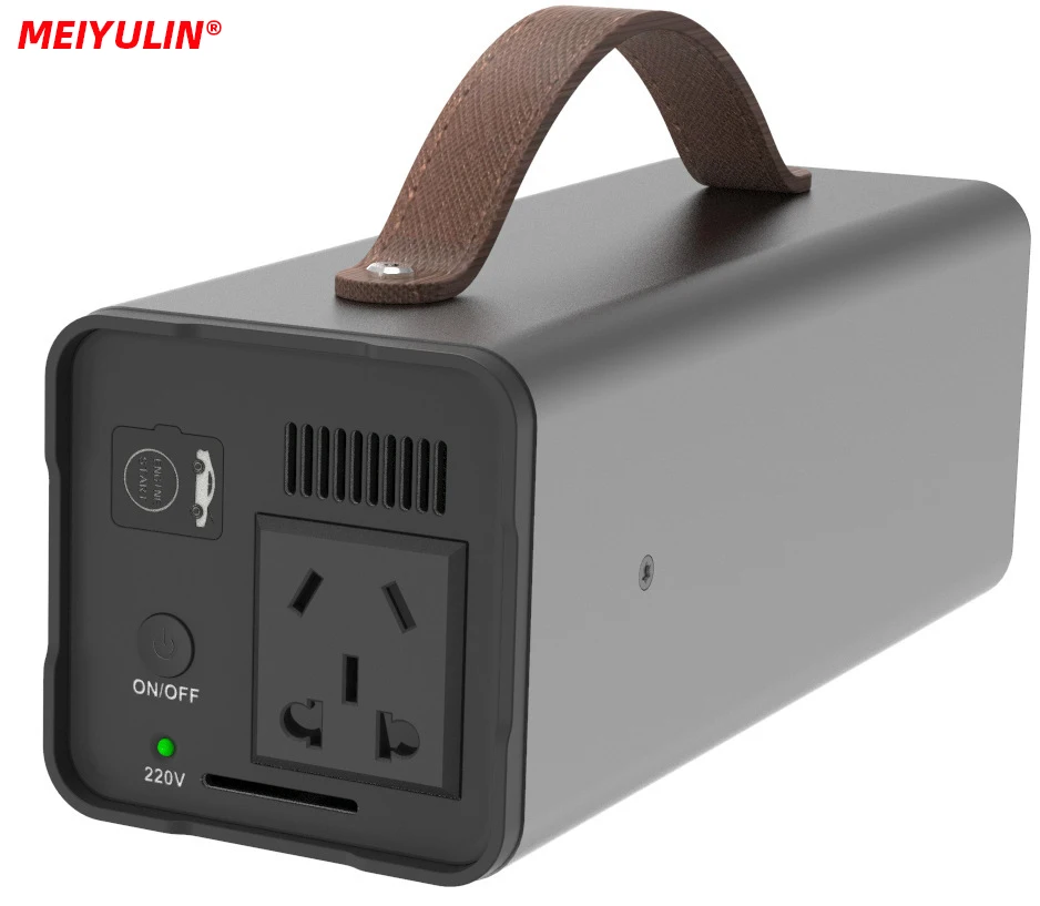 

32000mAh Portable Power Station 220V 200W Solar Generator Emergency Power Supply For Outdoor Camping Power Bank External Battery