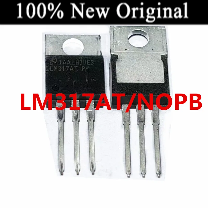 

10PCS/Lot LM317AT/NOPB LM317AT TO-220-3 100% new original Three terminal adjustable voltage regulator chip LM317AT