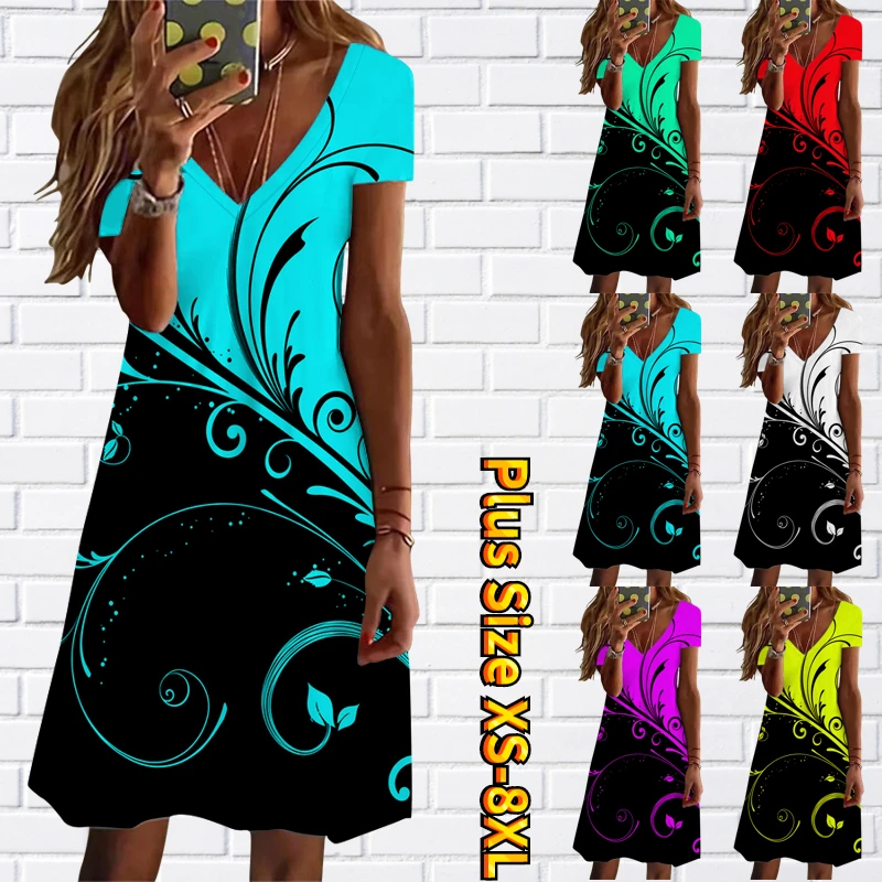 

Женское летнее облегающее платье с V-образным вырезом и коротким рукавом