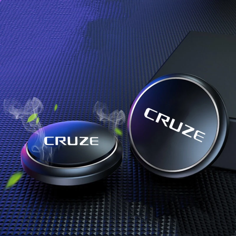 

Car Aluminum alloy Air Freshener Car Perfume UFO Shape Scent Decor For Chevrolet Cruze 2012 2018 2019 Auto Accessories