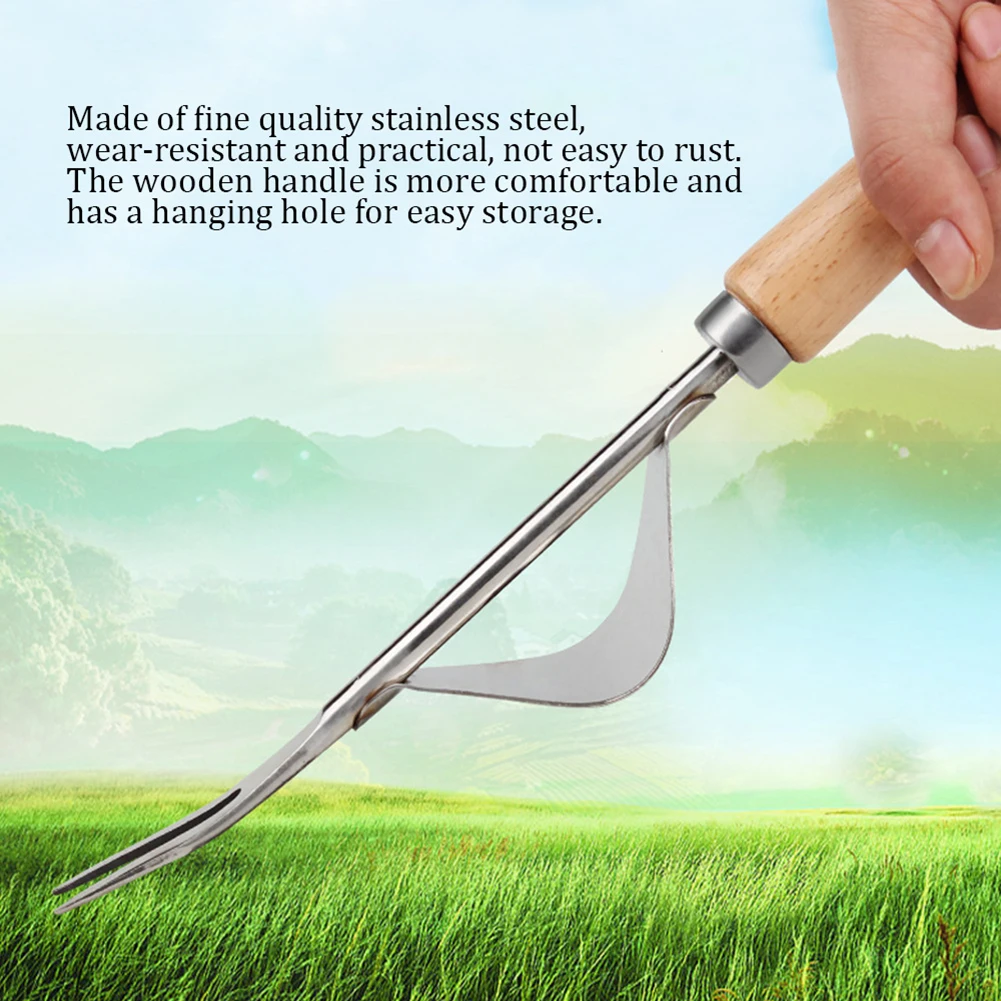 

Garden Weeder Tool Weeding Trimming Removal Tool Lawn Sturdy Digging Puller Hand Household Garden Planting Elements