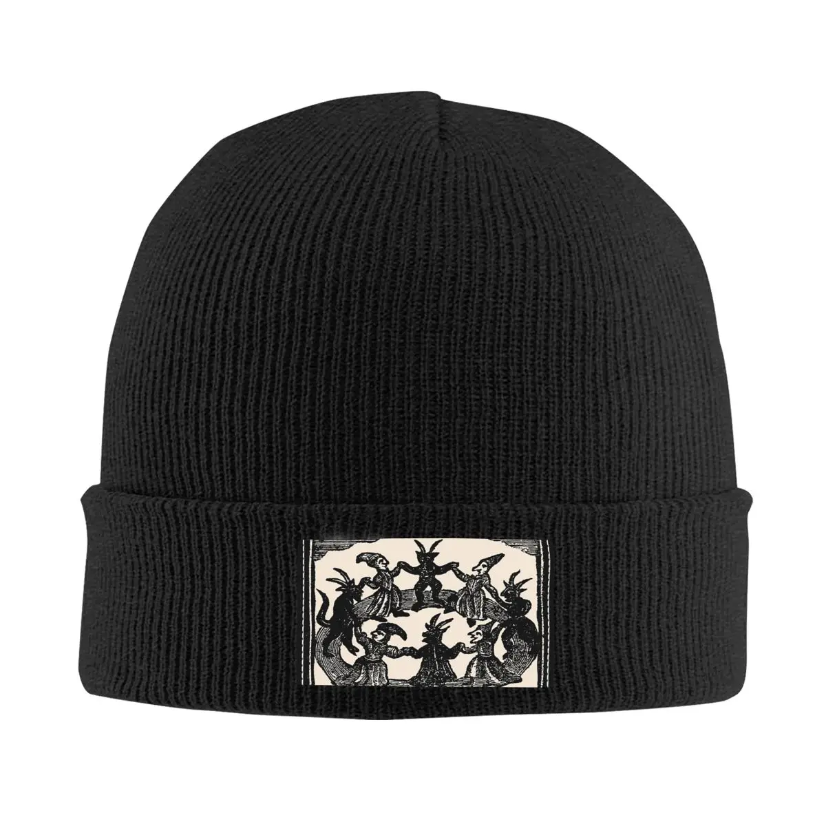 

Witches Circle Dance Knit Hat Cap Knitted Beanie Hat Beanies Cap Unisex Hipster