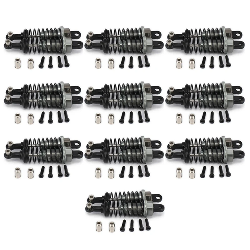 

20Pcs Oil Adjustable 65Mm Shock Absorber Damper For 1/18 Wltoys A959 A969 A979 K929 Hpi Hsp Traxxas Losi Tamiya,Titanium