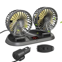 car fan with 3 wind speeds 1224v cooling fan with 360 degree rotatable electric car cooling fan with 360 degree rotatable and