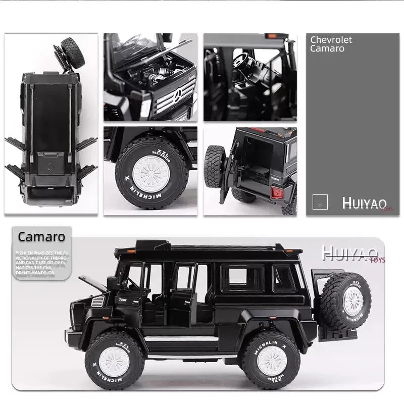 Модель внедорожника Mercedes-Benz Unimog U5000 в масштабе 1:28 модель машины из литья под