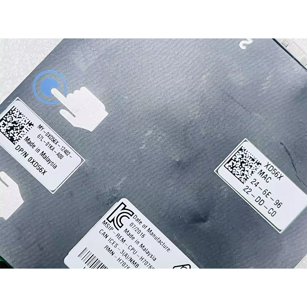 Сетевая карта для DELL 40-гигабитная сетевая с двойными электрическими портами XD56X
