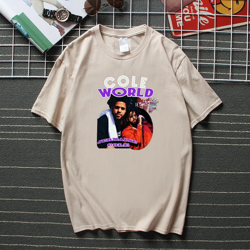 

New Summer Streetwear Camisetas Vintage J cole Dreamville Hip Hop Rap T shirt Unisex T-shirt Top Quality Cotton Tshirt Men