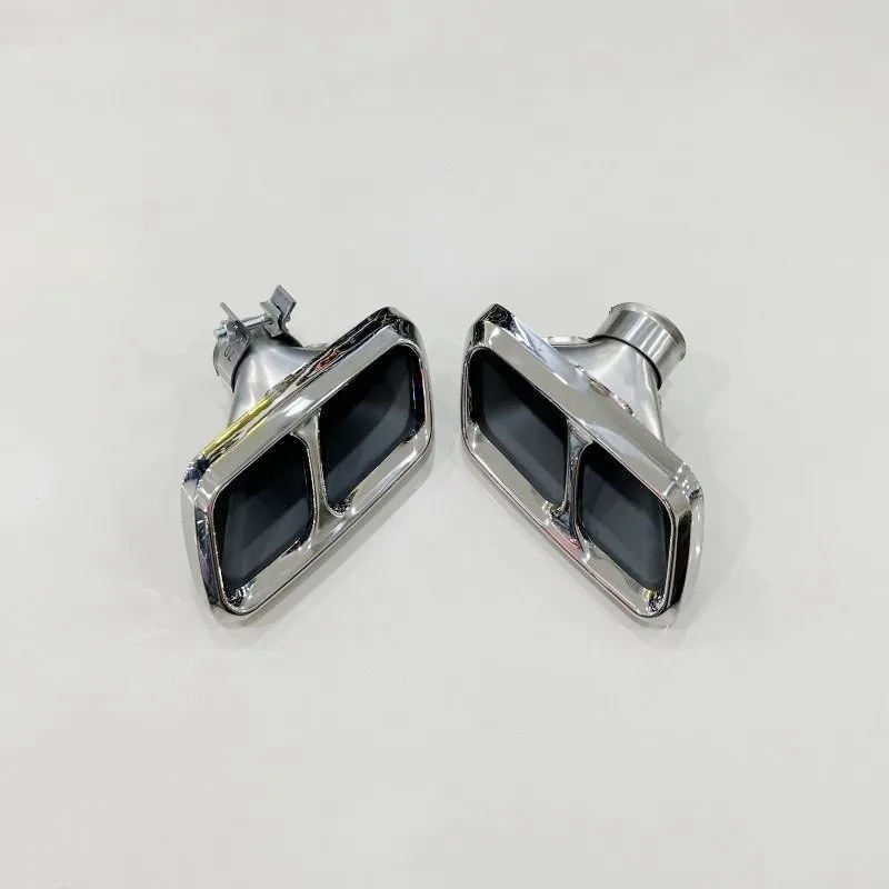 Наконечник выхлопной трубы автомобиля, наконечник глушителя выхлопной трубы из нержавеющей стали 304 для 2018-2020 Range Rover с комплектом корпуса SVR, квадратная выхлопная система