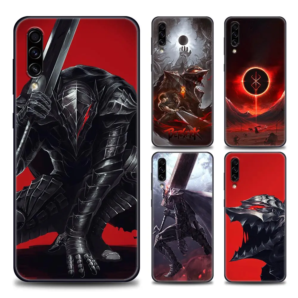 

Phone Case for Samsung A90 A70 A60 A50 A40 A30 A20 A10 Note 8 9 10 20 Ultra 5G Fundas Coque Capa Japan Anime Berserk Guts Comics