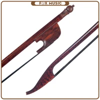 professional 44 cello bow snakewood bow black horsehair round stick snakewood frog durable use