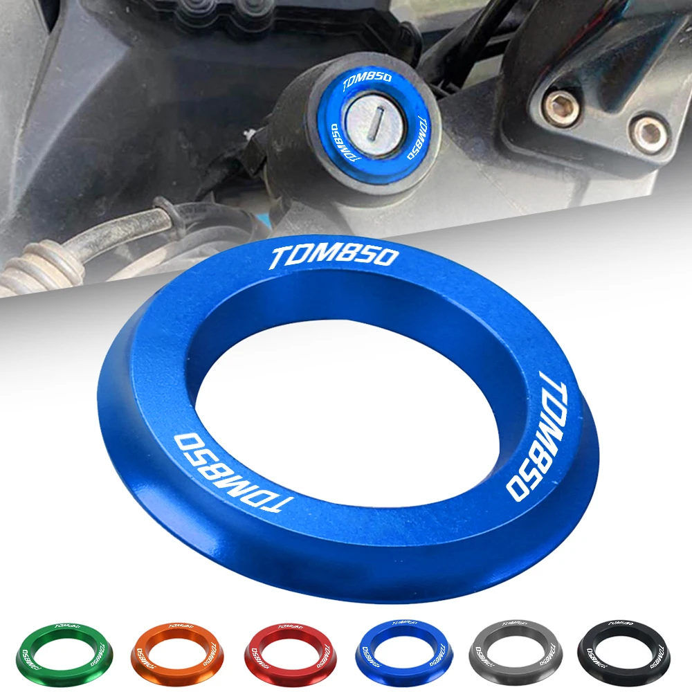 

2002 For YAMAHA TDM850 TDM 850 1991-2000 1992 1993 1994 1995 1996 1997 Motorcycle Accessory Ignition Switch Cover Ring Aluminum