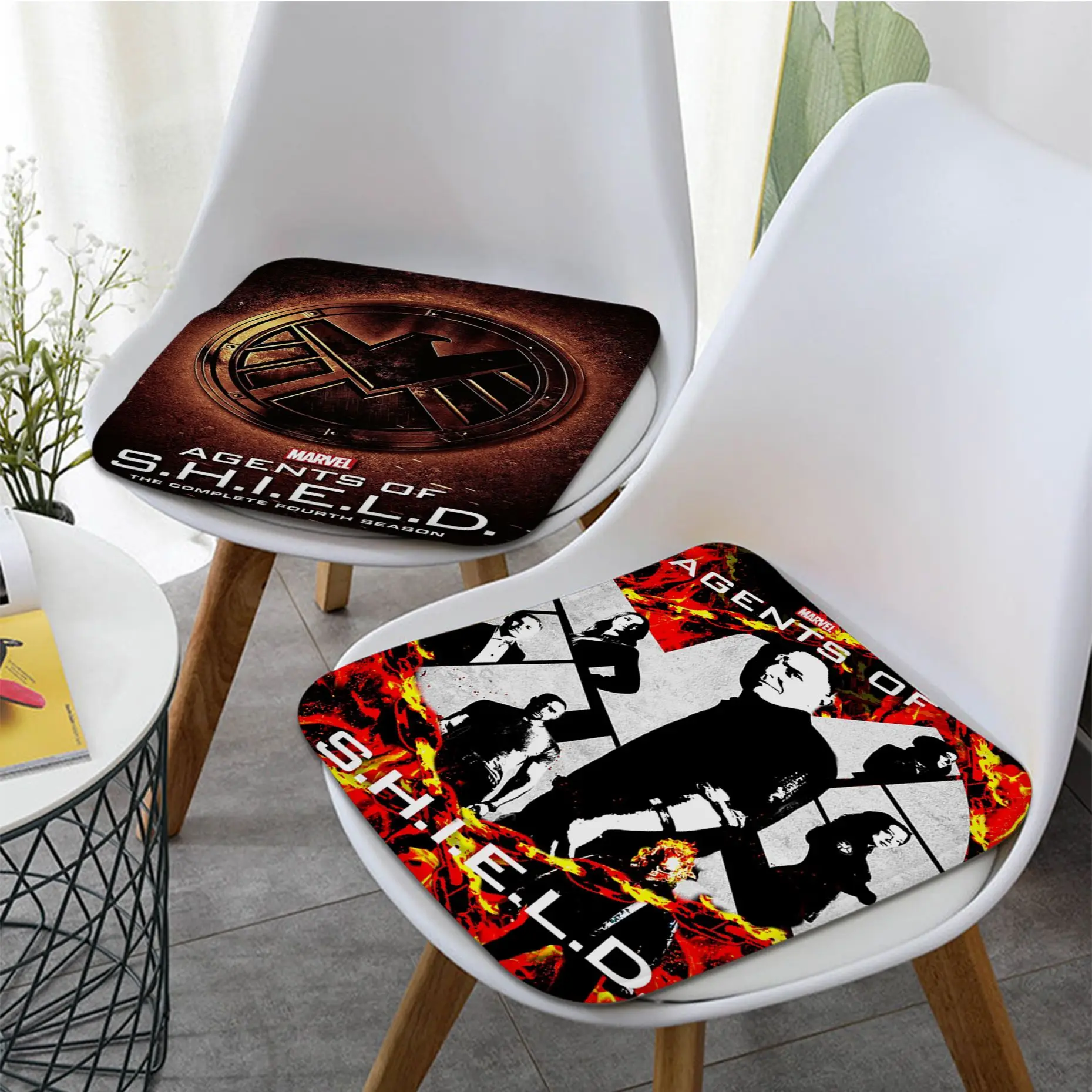 

Disney Agents Of S.H.I.E.L.D Round Meditation Cushion Stool Pad Dining Chair Tatami Seat Cushion Anti-Slip Buttocks Pad