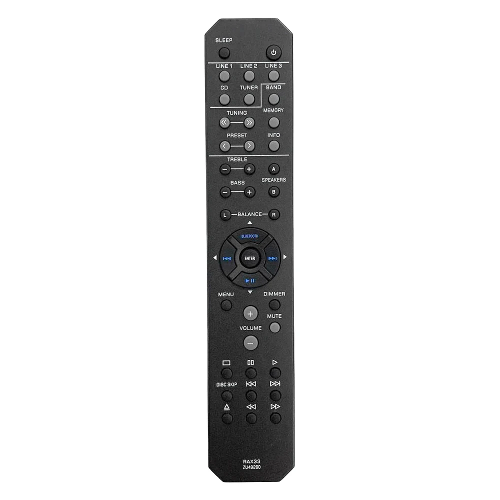 

New RAX33 ZU49260 Replacement For Yamaha Audio/Video AV Receiver Remote Control R-S202 R-S202BL