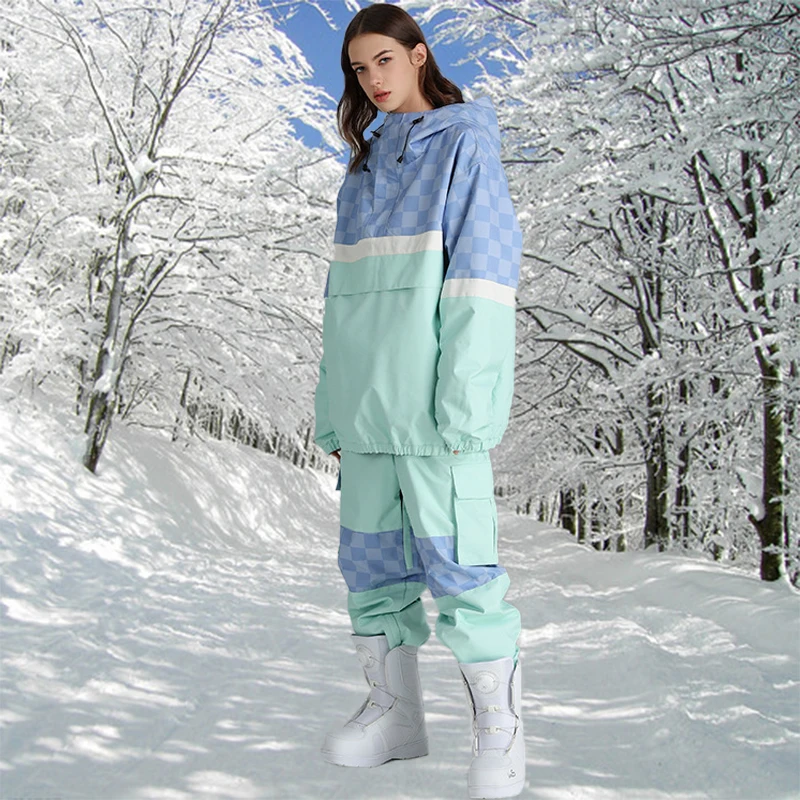 Зимний комплект 2025 лыжный костюм уличная спортивная куртка для сноуборда