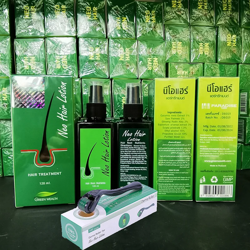 

New Thailand 100% Original Neo Hair Lotion 120ml Paradise Hair Growth Oil Spray Herbs Prevents Hair Loss Scalp Treatment For Men